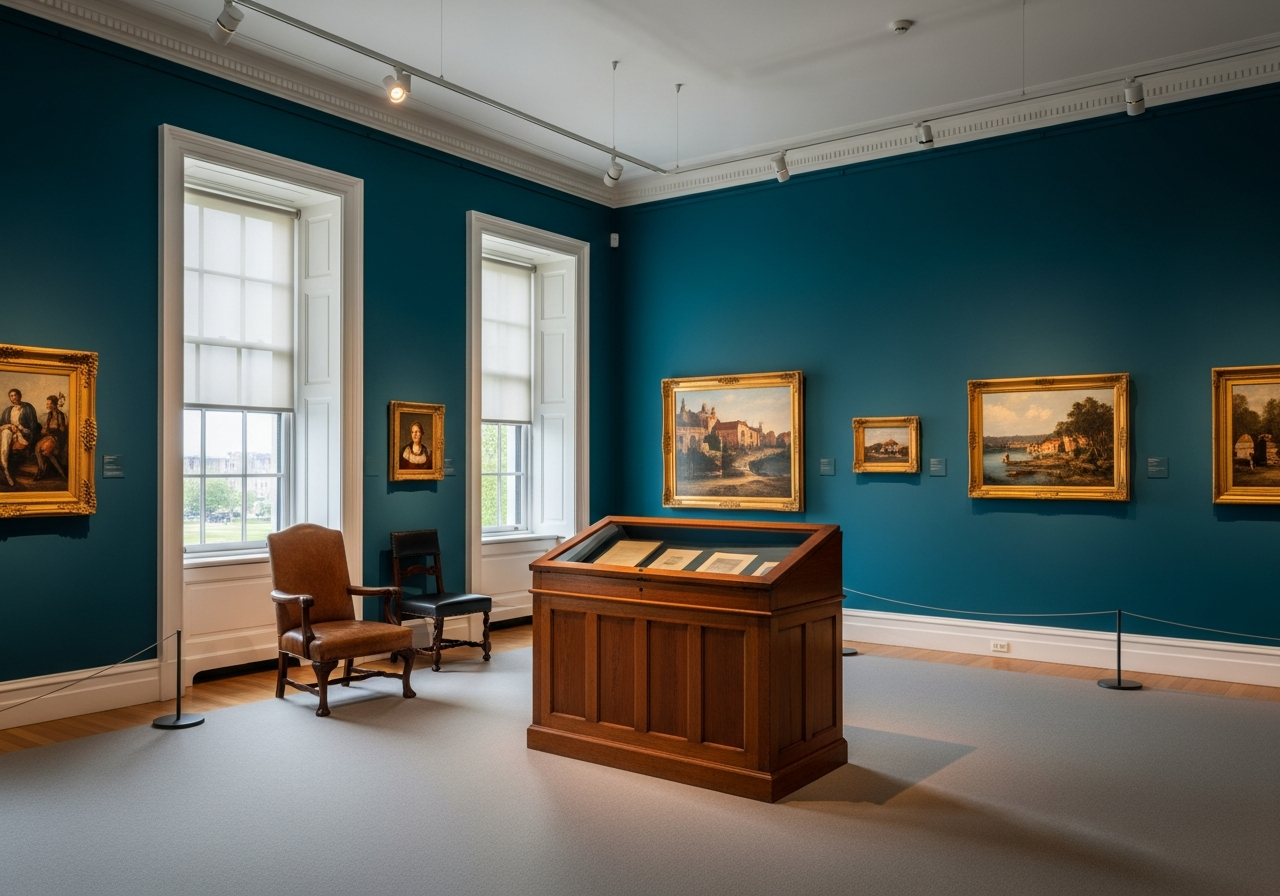 The museum's founding gallery